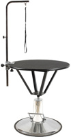 Стол для груминга TOEX 70хH71,5-86 см гидравлический круглый